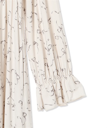 Rosemadame レーヨンベア天竺リボン柄・無地　授乳ブラ付きネグリジェ/ルームワンピース_subthumb_22