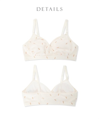 Rosemadame ワッフル風アイス柄クロスオープン授乳ブラジャー_subthumb_22