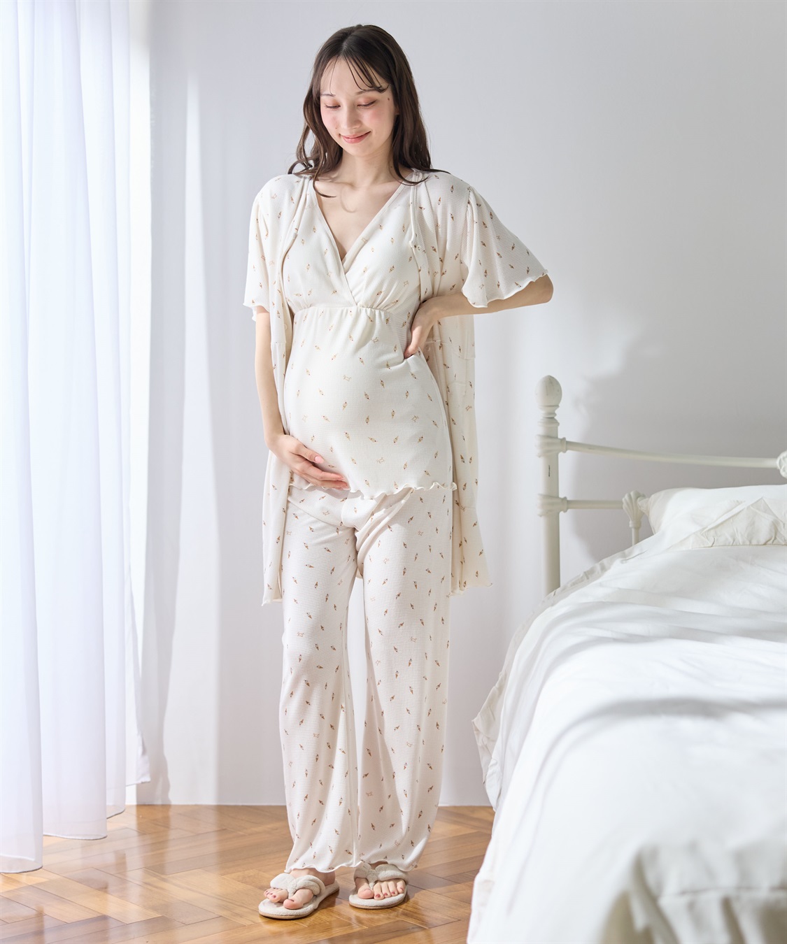 Rosemadame ワッフル風アイス柄授乳タンクトップ_sub_5