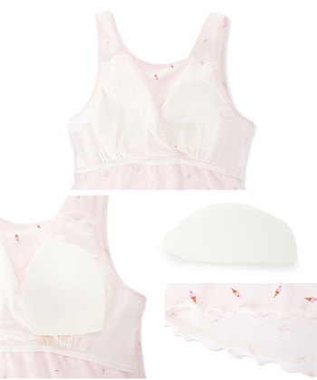 Rosemadame ワッフル風アイス柄授乳タンクトップ_subthumb_24