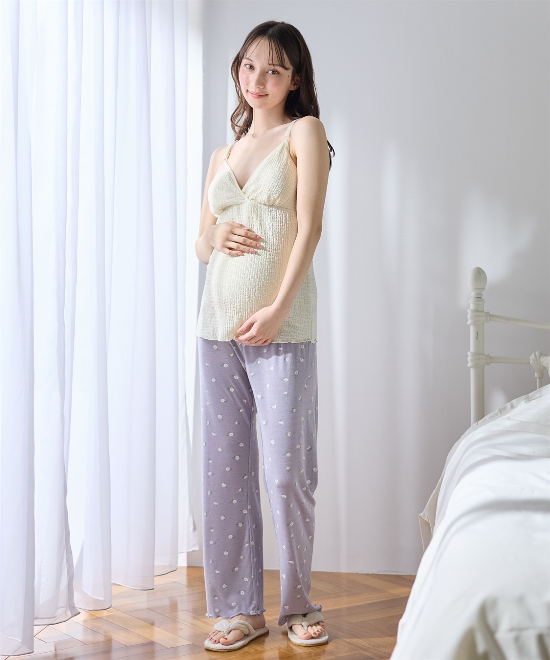 Rosemadame ふくれジャガード授乳キャミソール_sub_6