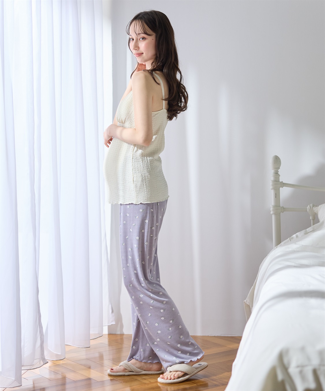 Rosemadame ふくれジャガード授乳キャミソール_sub_7