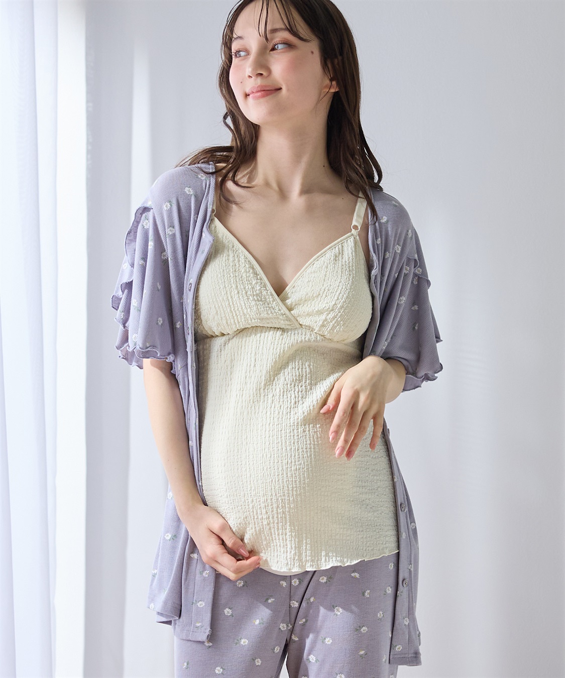 Rosemadame ふくれジャガード授乳キャミソール_sub_19