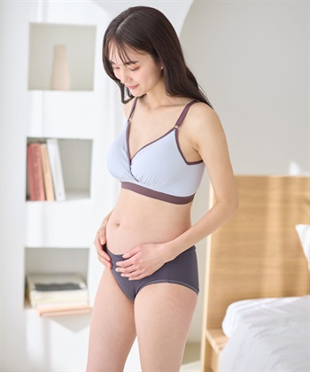 Rosemadame リブバイカラー クロスオープン授乳ブラジャー_subthumb_7