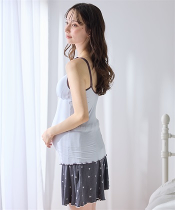 Rosemadame リブバイカラー 授乳キャミソール_subthumb_10