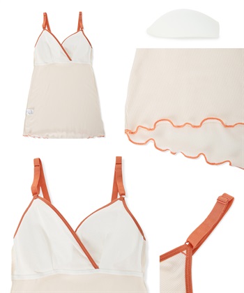 Rosemadame リブバイカラー 授乳キャミソール_subthumb_27