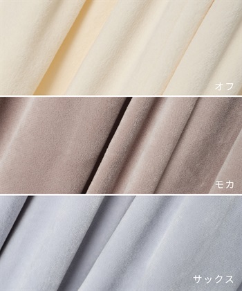 Rosemadame 【親子でお揃い】ベロア ネグリジェ ワンピース マタニティパジャマ 授乳対応 前開き ルームウェア 入院準備 産前・産後対応_subthumb_27