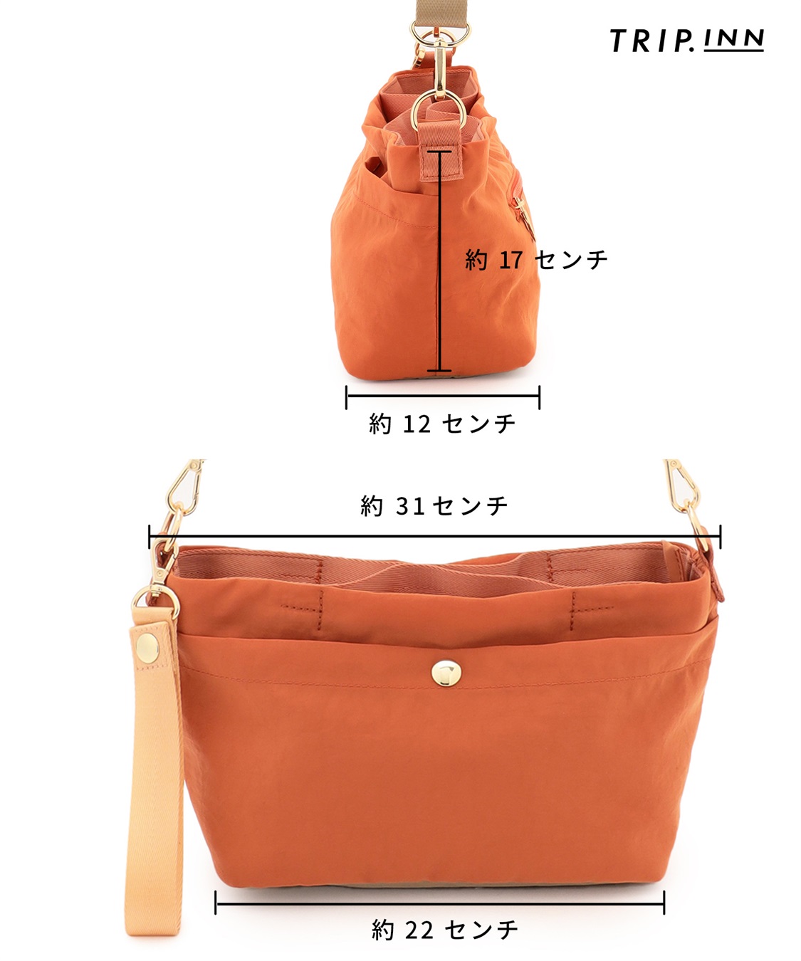 Life Style by cross marche 【TRIP.INN】２WAY ぴったりポケット横型ショルダーバッグ M_sub_24