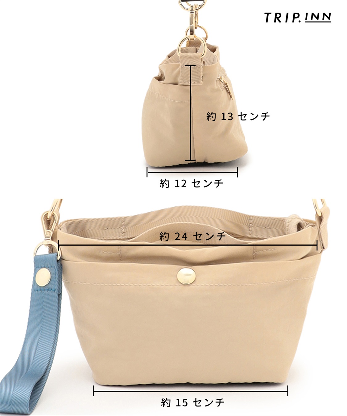 Life Style by cross marche 【TRIP.INN】２WAY ぴったりポケット横型ショルダーバッグ S_sub_26