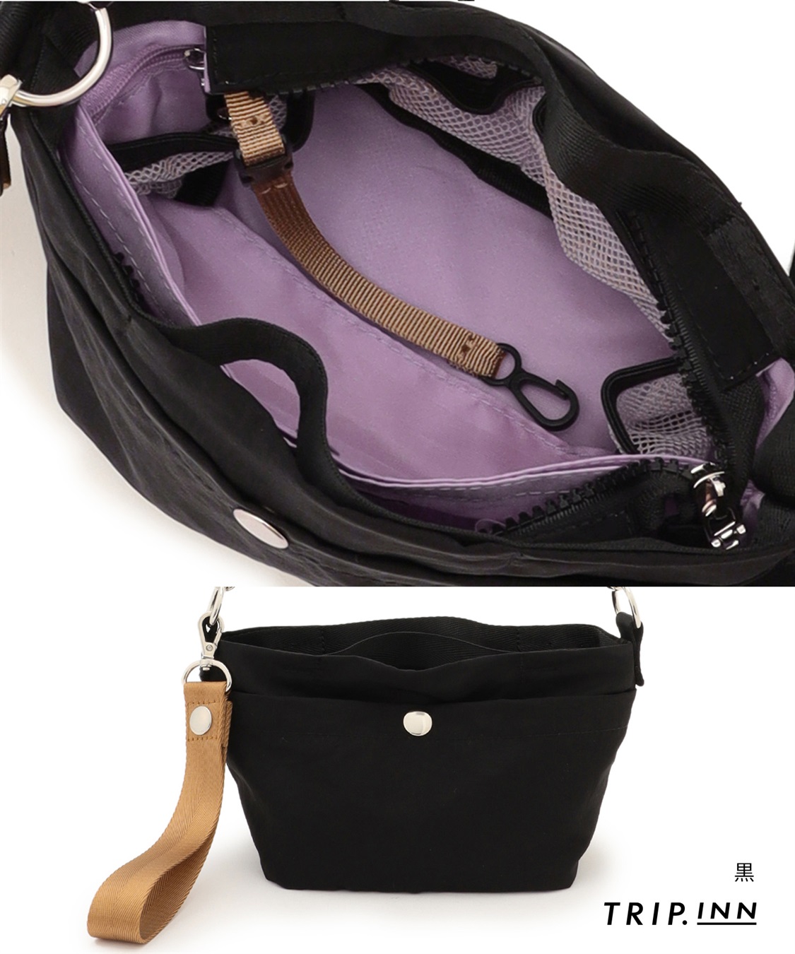 Life Style by cross marche 【TRIP.INN】２WAY ぴったりポケット横型ショルダーバッグ S_sub_27