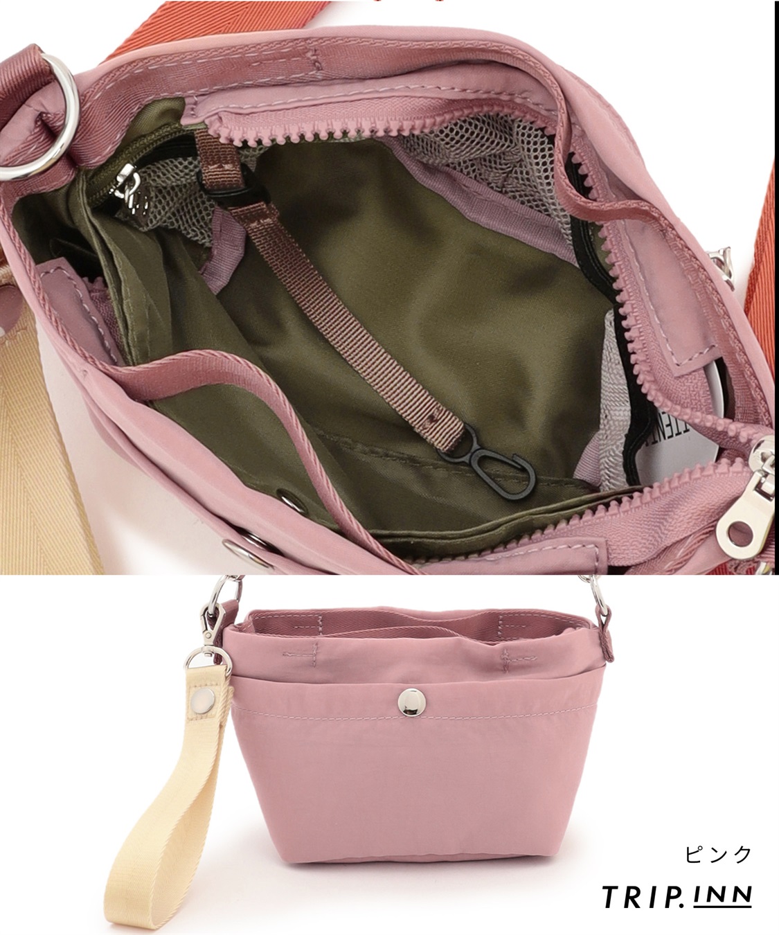 Life Style by cross marche 【TRIP.INN】２WAY ぴったりポケット横型ショルダーバッグ S_sub_28
