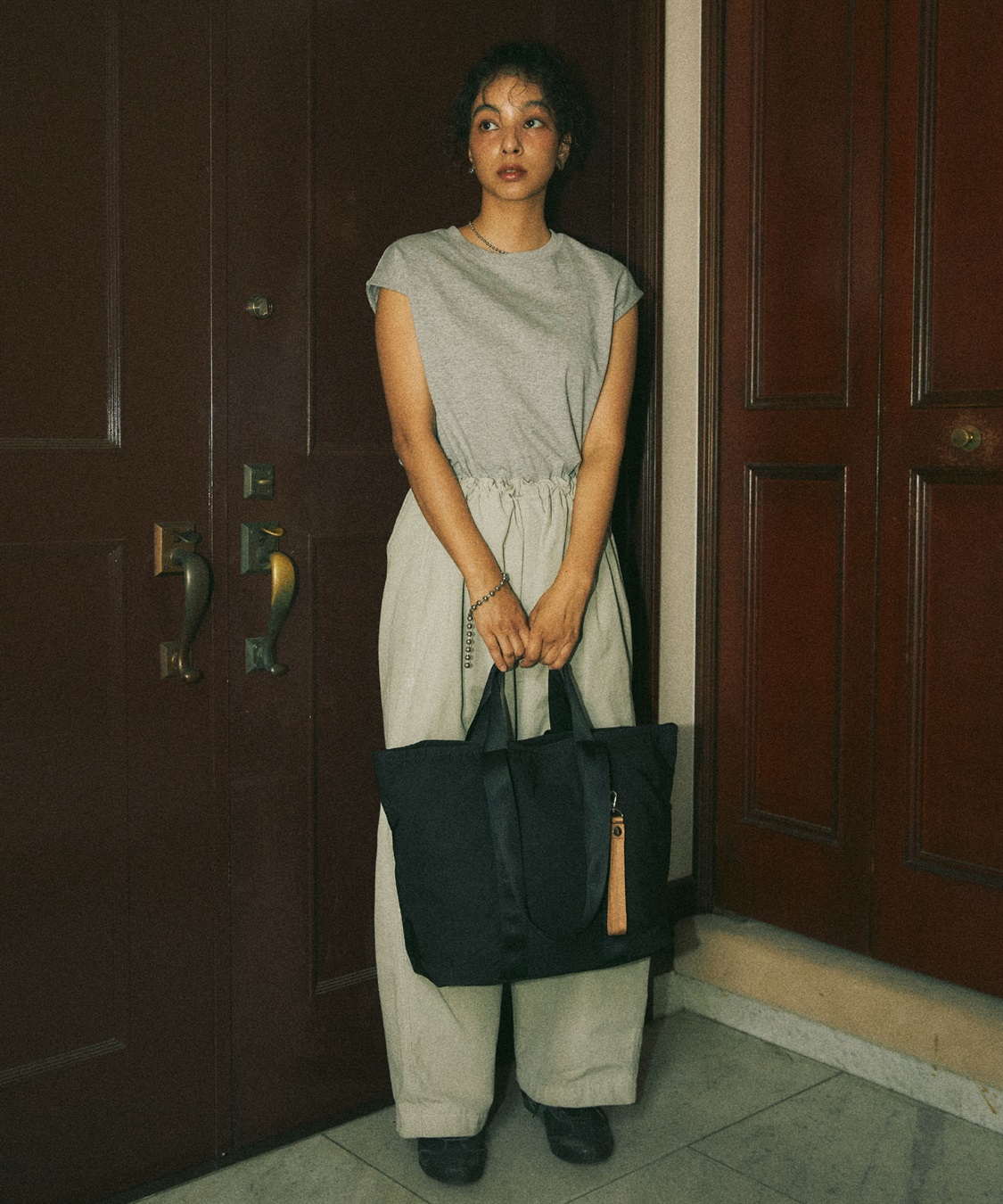 Life Style by cross marche 【TRIP.INN】２WAY 目隠しポケット付ビッグトートバッグ_sub_8