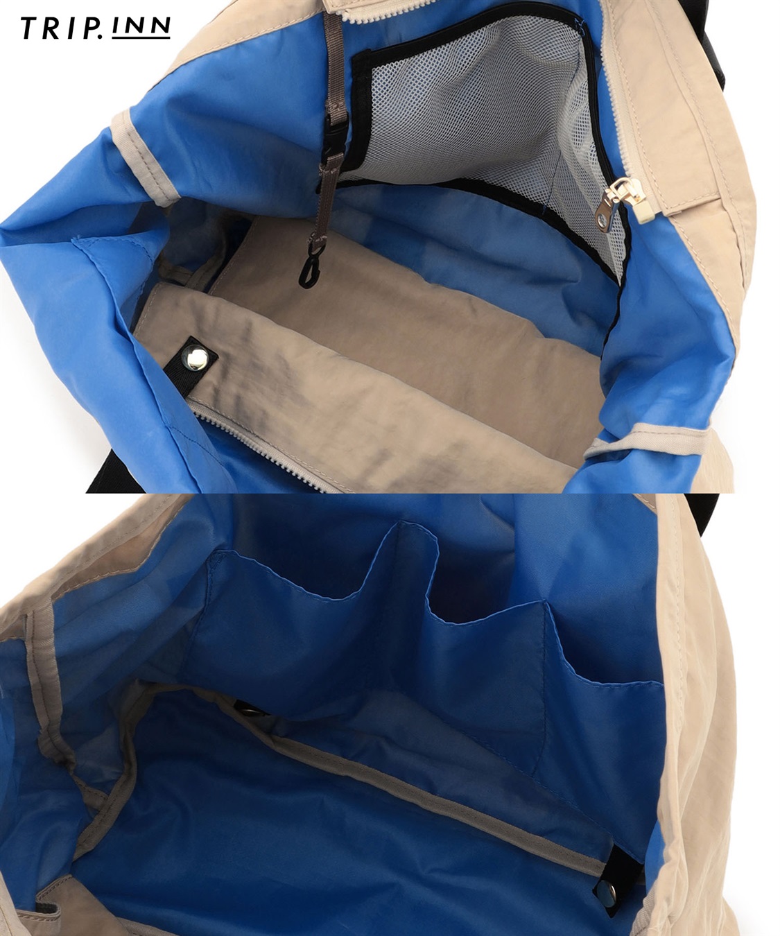 Life Style by cross marche 【TRIP.INN】２WAY 目隠しポケット付ビッグトートバッグ_sub_24