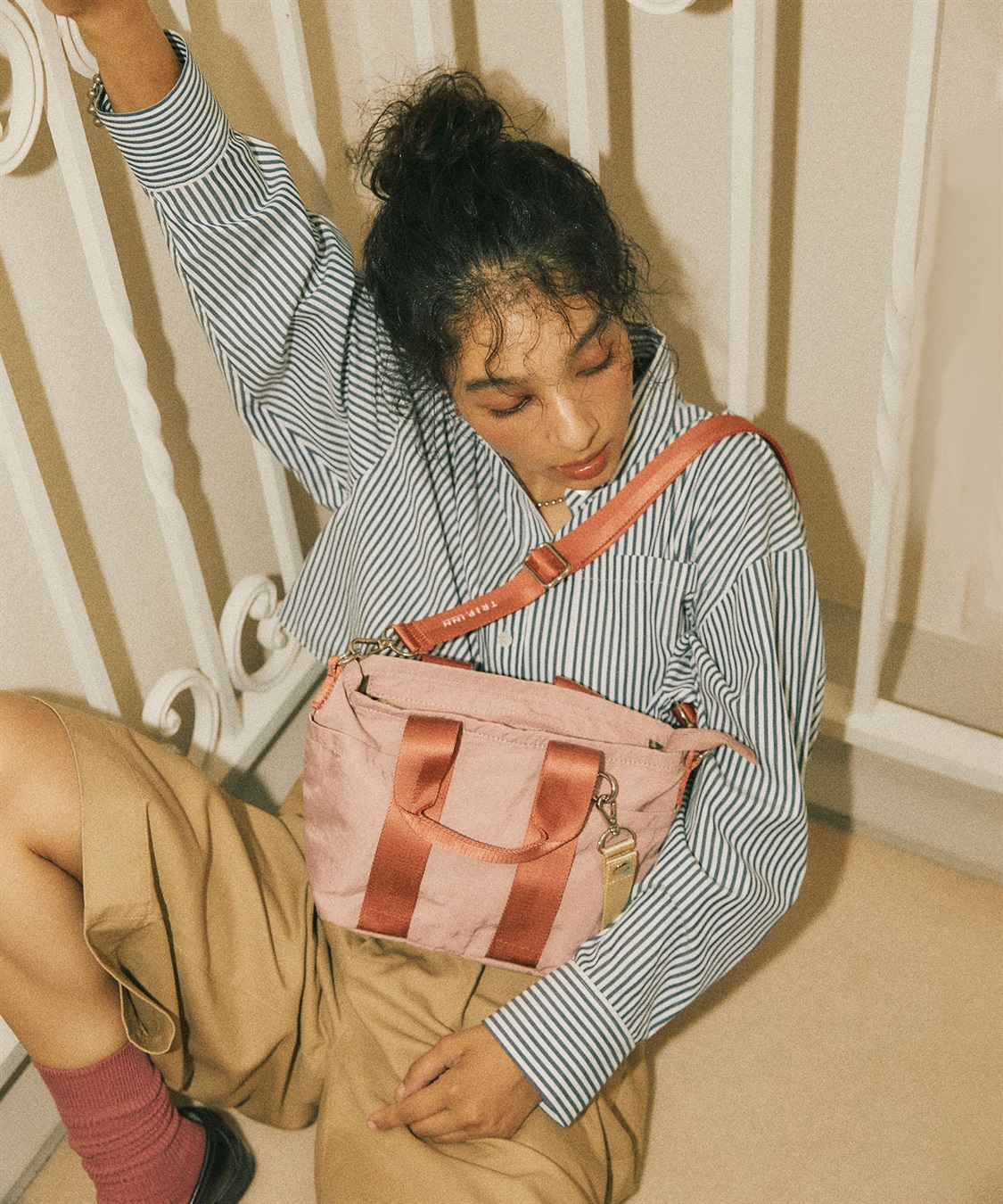 TRIP.INN】2WAY ぴったりポケットミニトートバッグ Life Style by