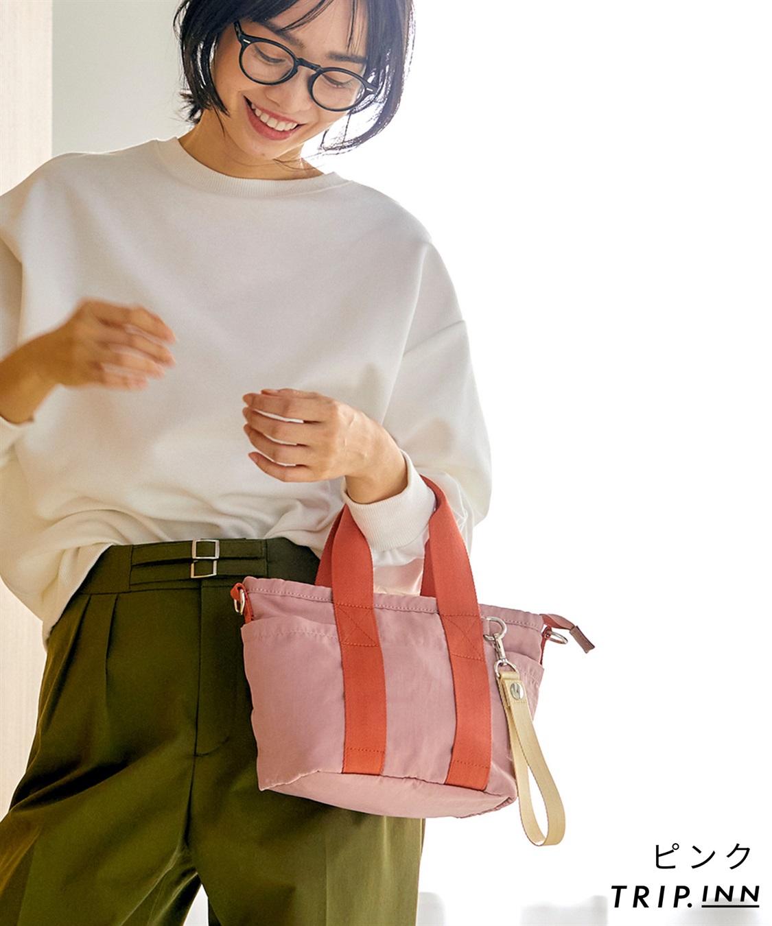 Life Style by cross marche 【TRIP.INN】２WAY ぴったりポケットミニトートバッグ_sub_19