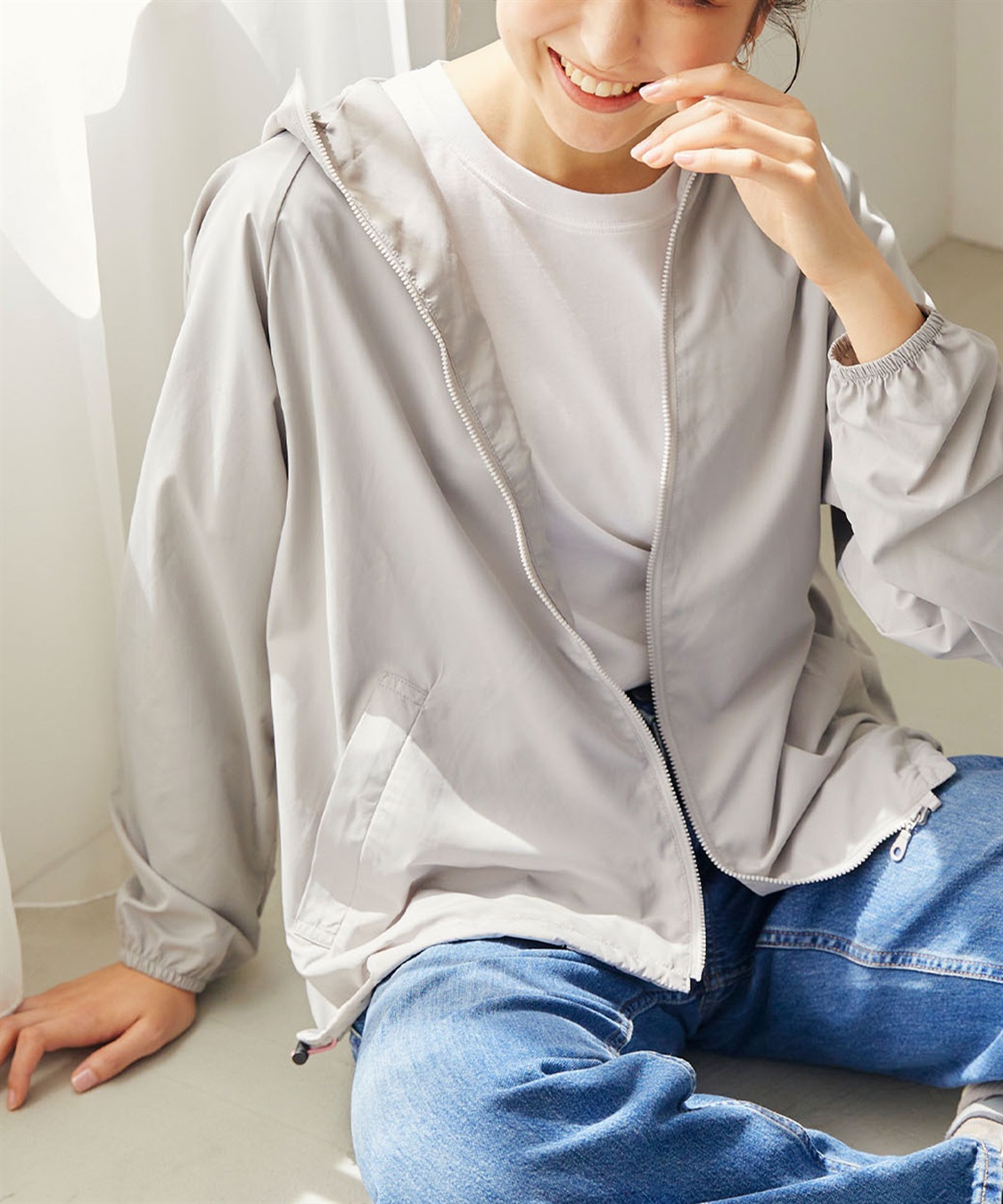 Life Style by cross marche 【TRIP.INN】ポケッタブル撥水・UV加工ブルゾン_sub_2