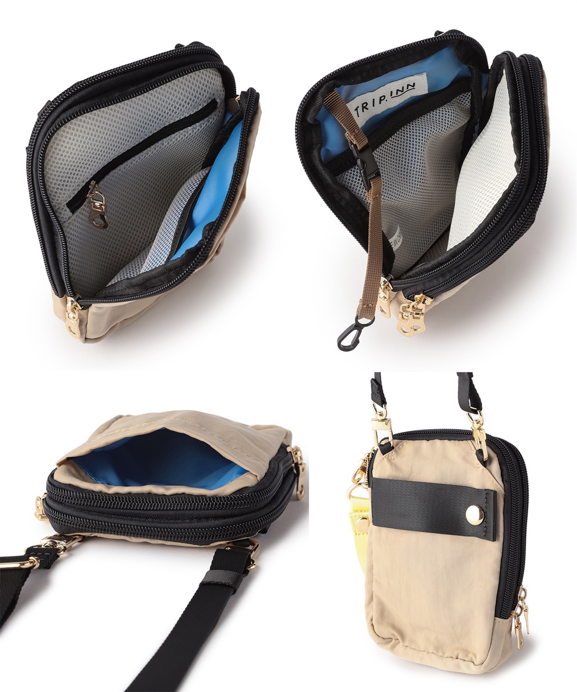 Life Style by cross marche 【TRIP.INN】6ポケットふかふかスマホマルチショルダーバッグ_sub_11