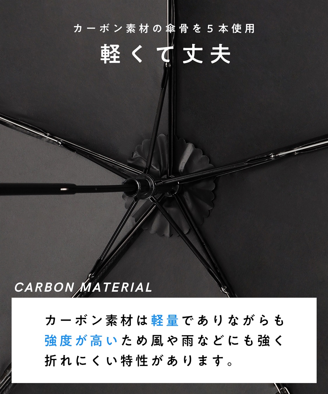 Life Style by cross marche 【TRIP.INN】晴雨兼用折り畳み傘_sub_4