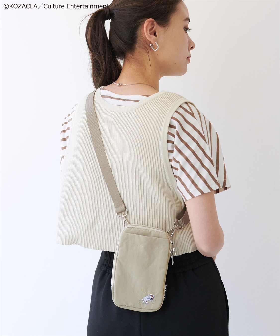 Life Style by cross marche 【NEKONOBA】NYASA撥水スマホショルダー_sub_3