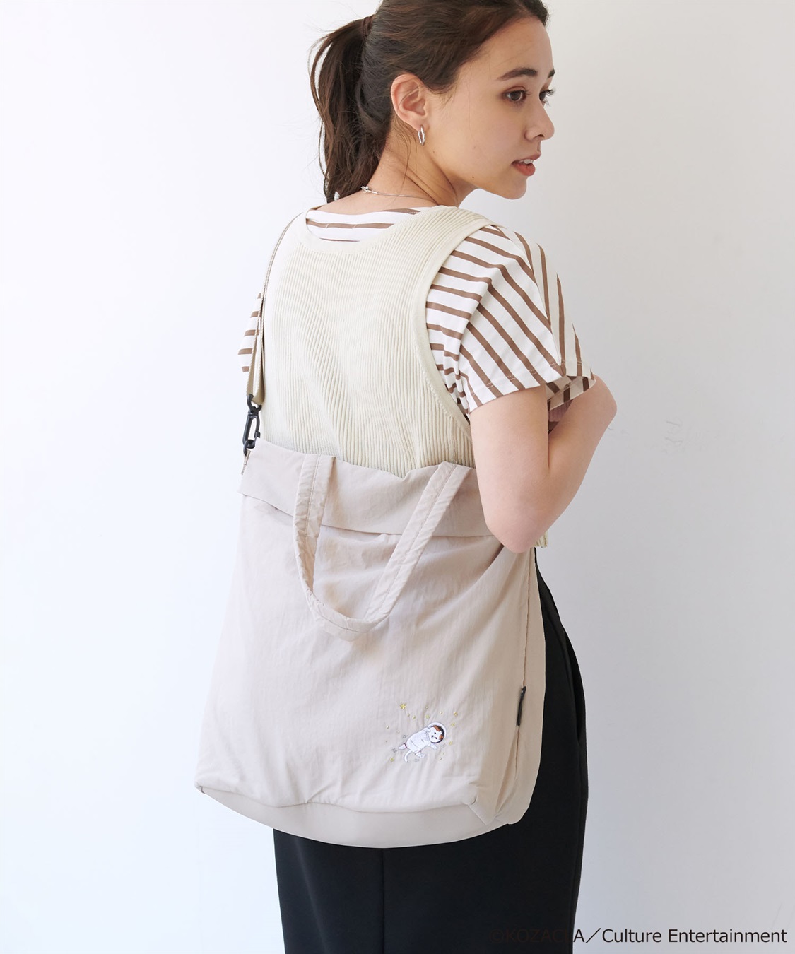 Life Style by cross marche 【NEKONOBA】NYASA撥水ビッグトート_sub_5