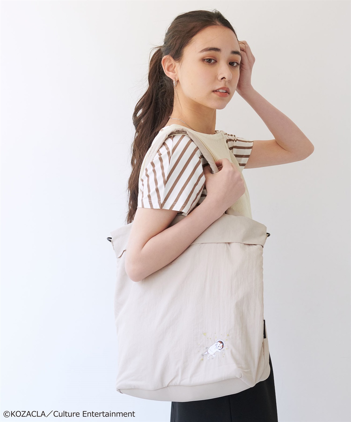 Life Style by cross marche 【NEKONOBA】NYASA撥水ビッグトート_sub_7