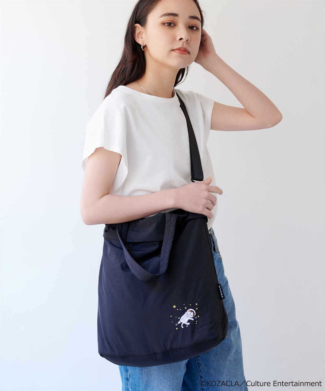 Life Style by cross marche 【NEKONOBA】NYASA撥水ビッグトート_sub_15