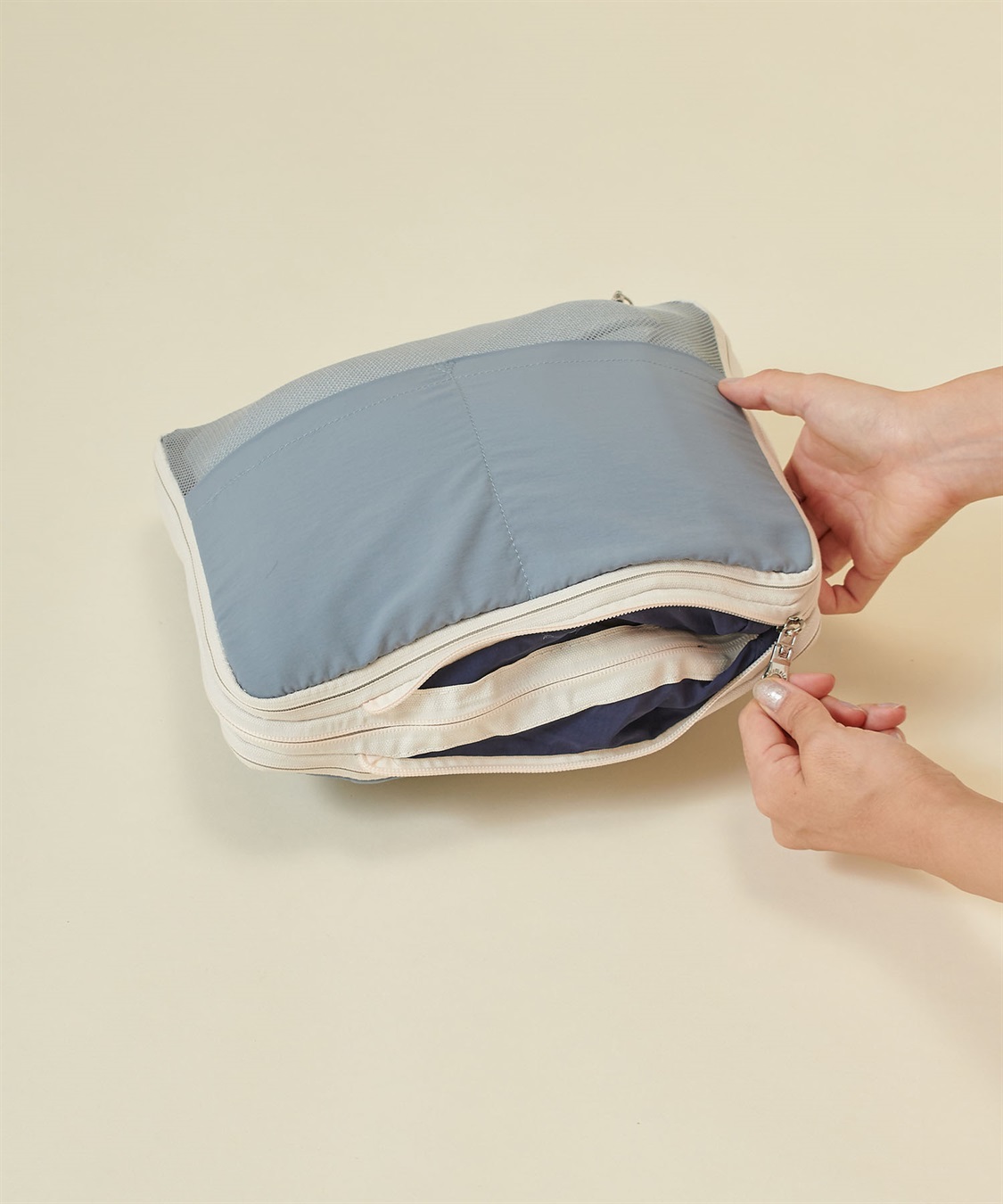 Life Style by cross marche 【TRIP.INN】　圧縮消臭ポーチ　M_sub_7