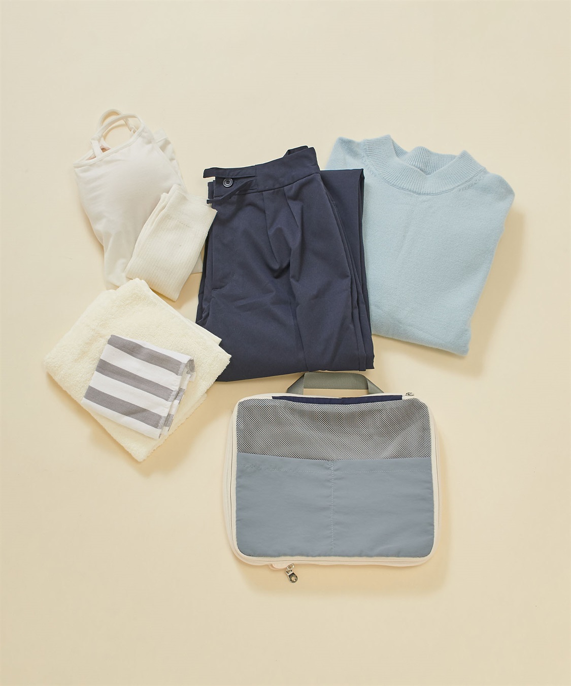 Life Style by cross marche 【TRIP.INN】　圧縮消臭ポーチ　M_sub_11