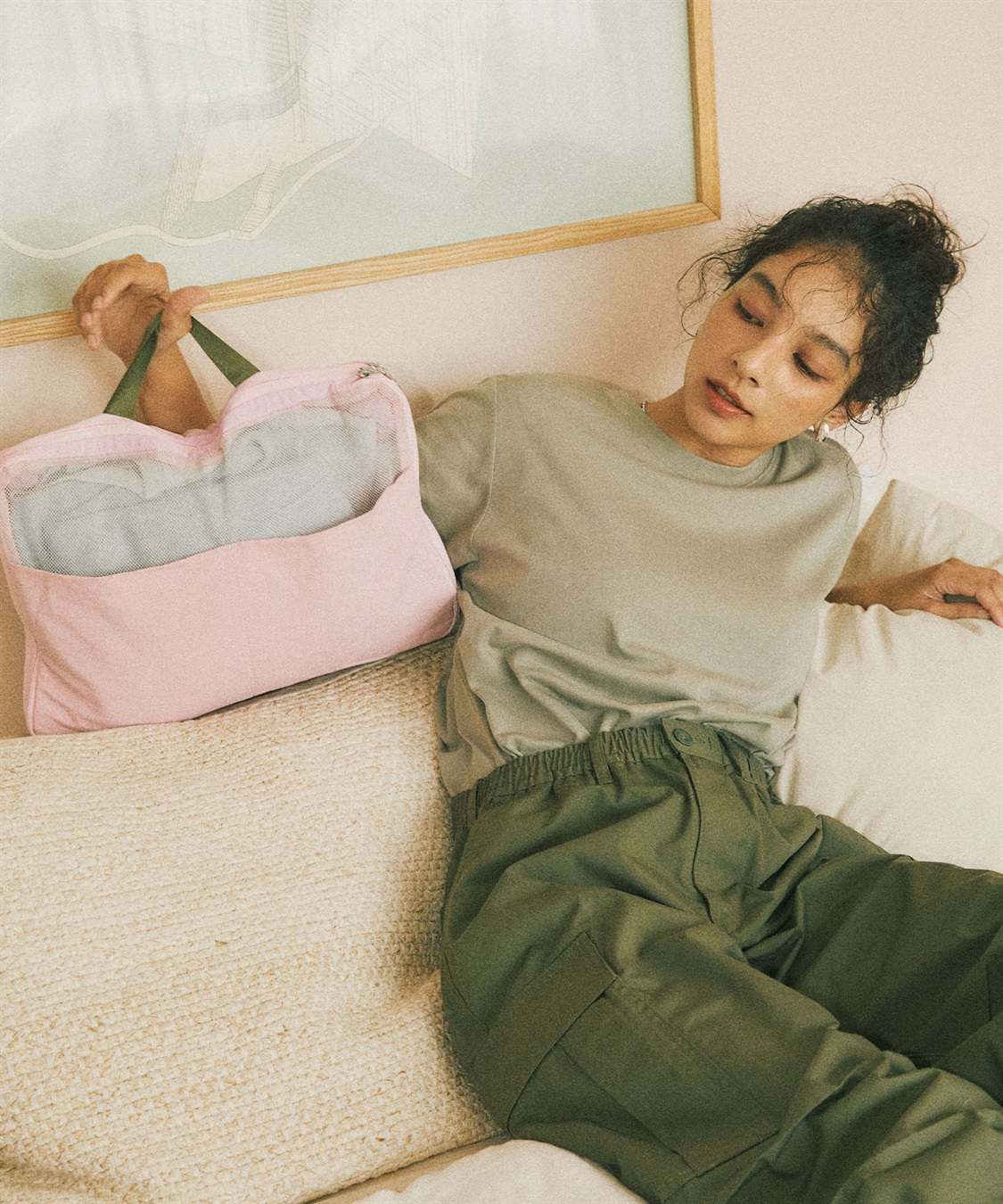 Life Style by cross marche 【TRIP.INN】　圧縮消臭ポーチ　L_sub_12