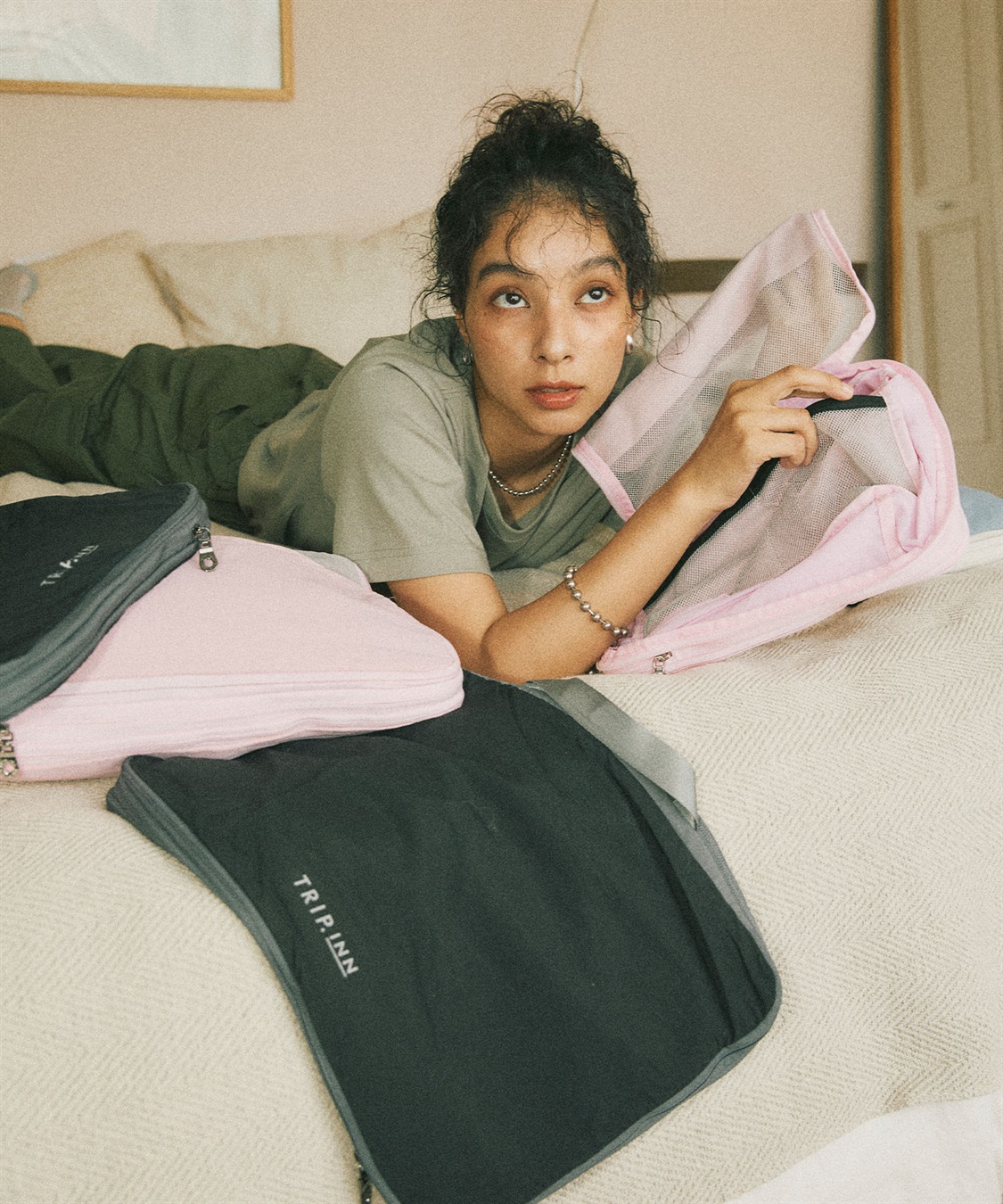 Life Style by cross marche 【TRIP.INN】　圧縮消臭ポーチ　L_sub_18