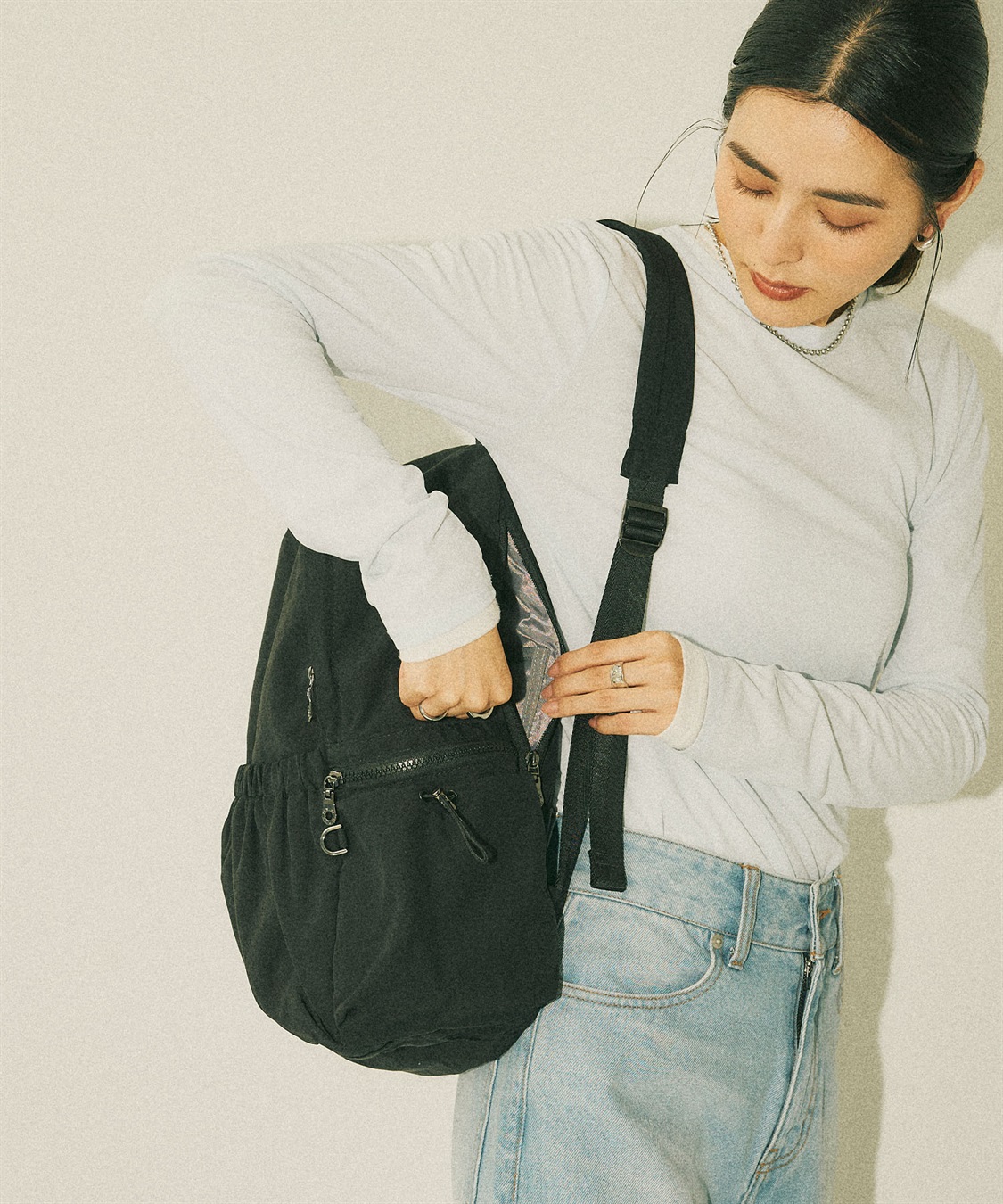 Life Style by cross marche 【TRIP.INN】 ギャザーポケットリュック_sub_6