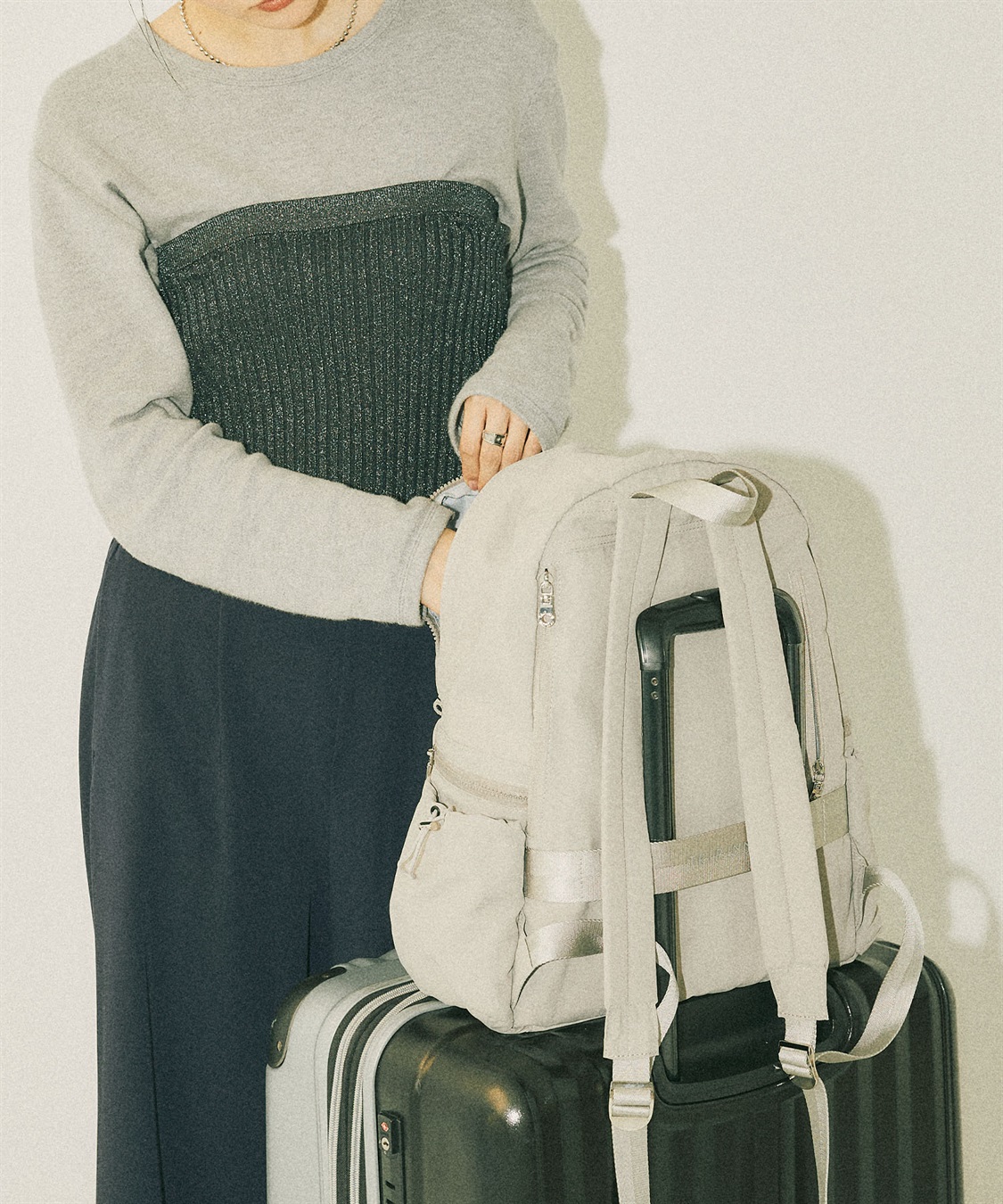 Life Style by cross marche 【TRIP.INN】 ギャザーポケットリュック_sub_10