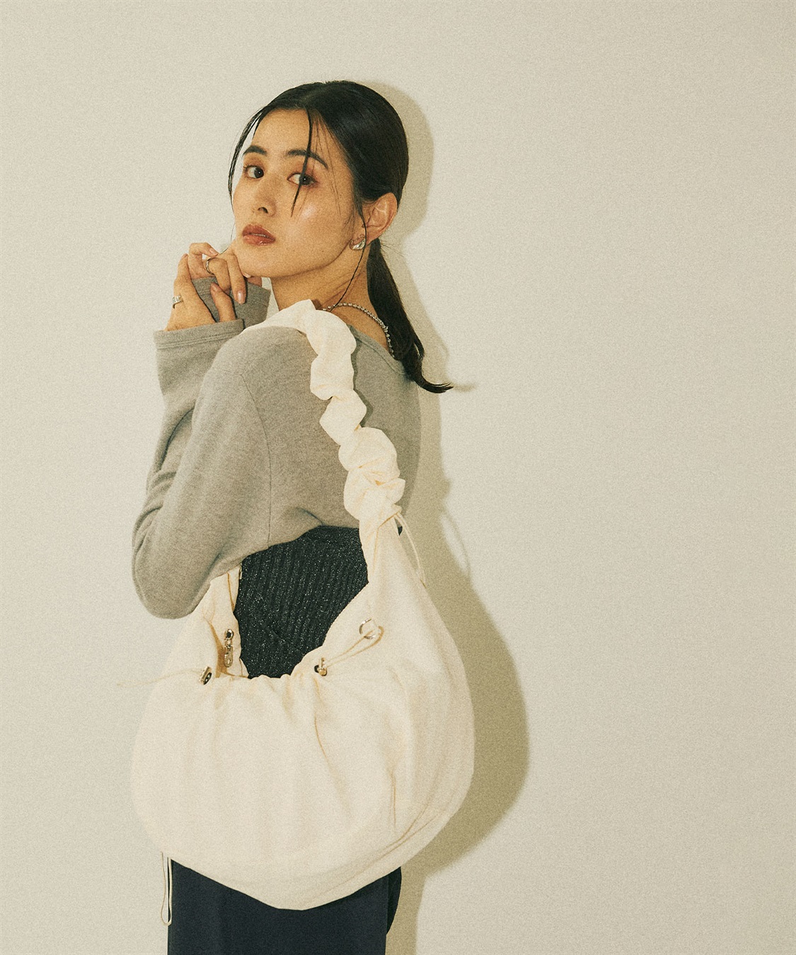 Life Style by cross marche 【TRIP.INN】 ギャザーショルダーバッグ_sub_16