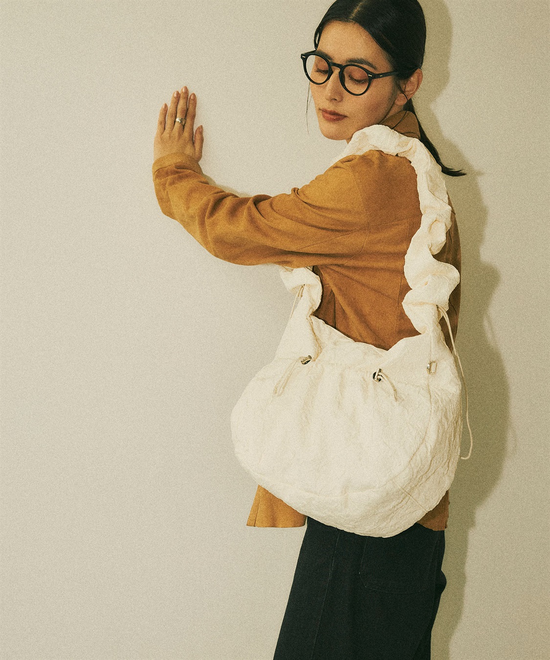 Life Style by cross marche 【TRIP.INN】 ギャザーペーパーライクショルダーバッグ_sub_9