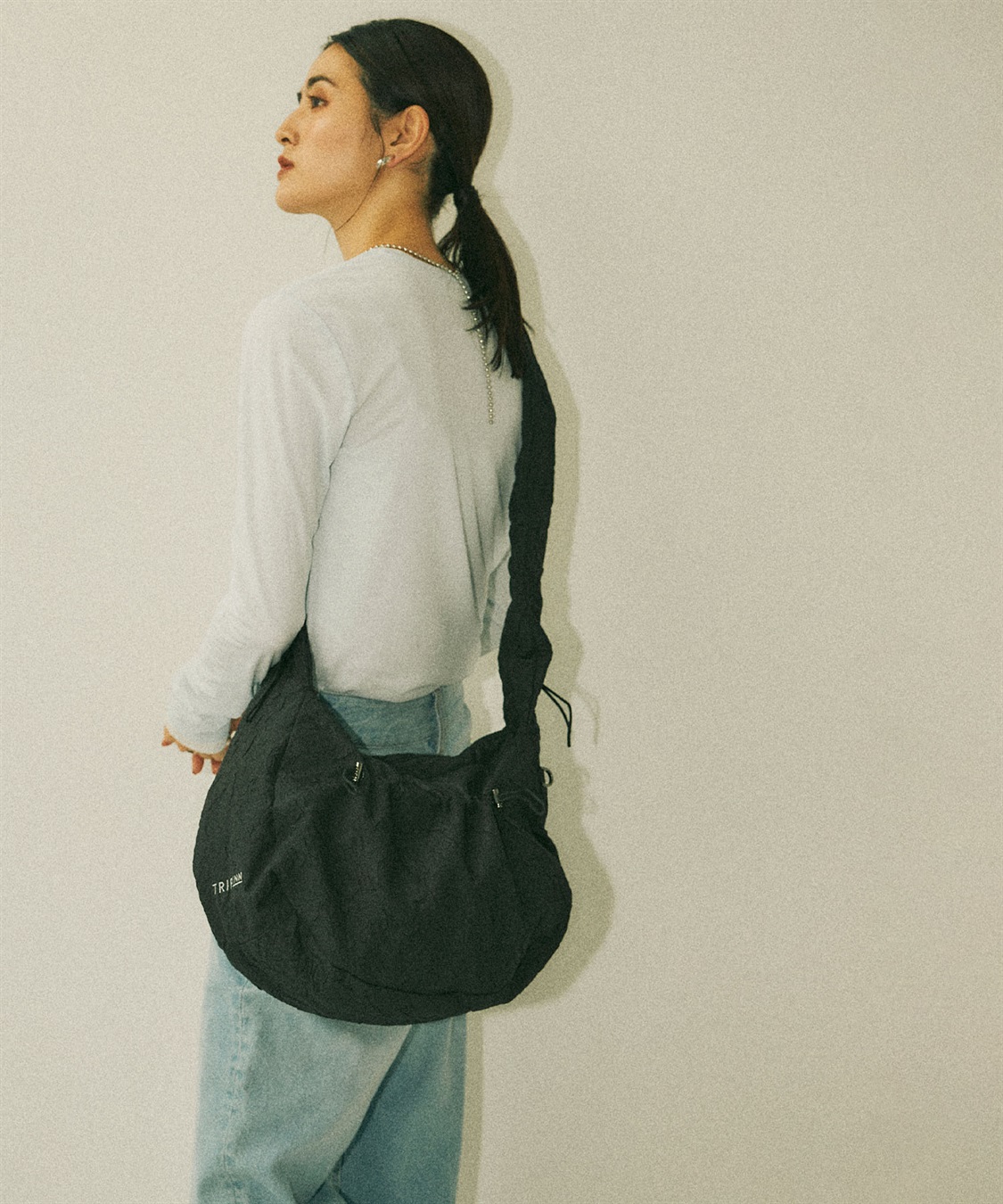 Life Style by cross marche 【TRIP.INN】 ギャザーペーパーライクショルダーバッグ_sub_16