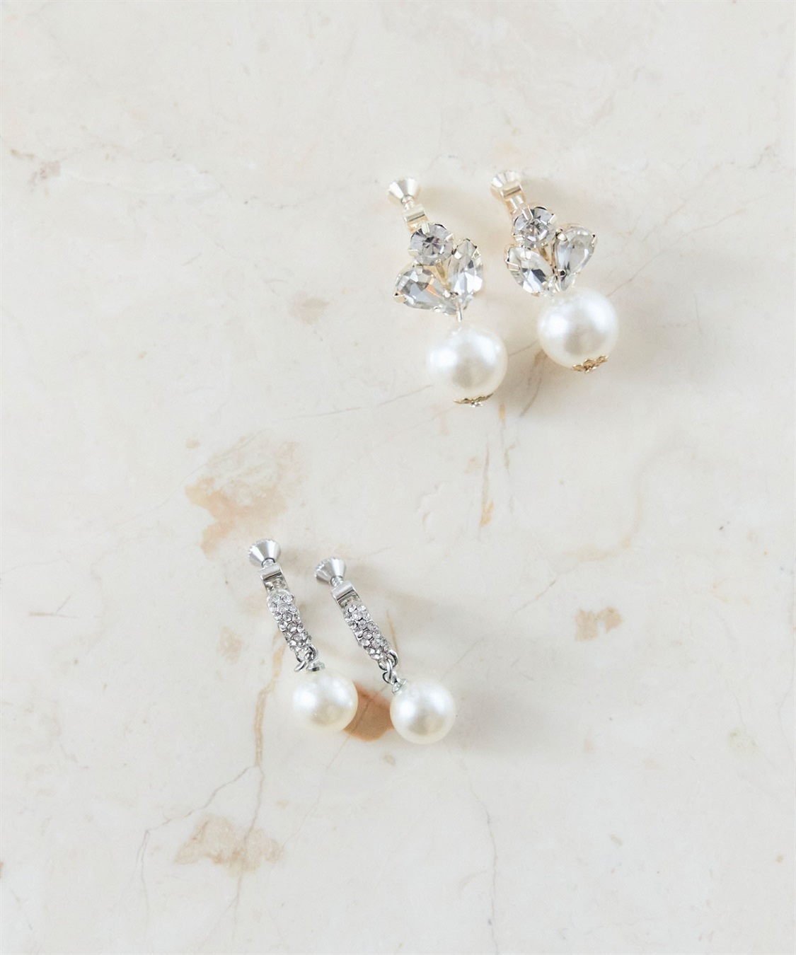 CROSS FUNCTION 正解 揺れるビジューパールイヤリング【CF/クロスファンクション】_sub_2