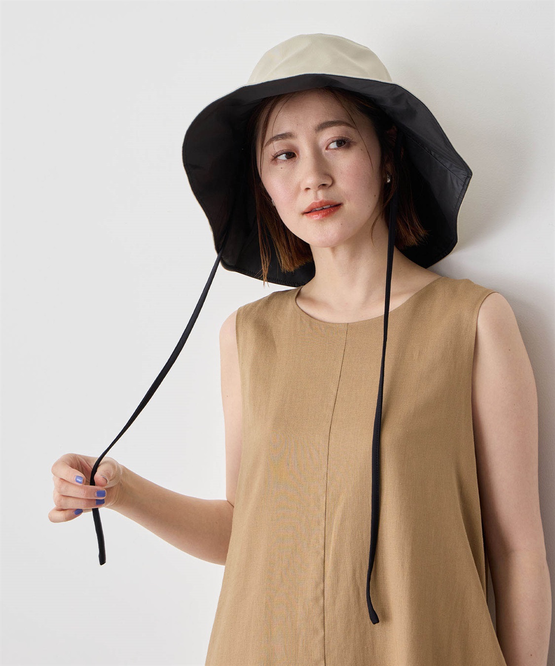 【Lack of color】ウールハット　テラスハウス　モデルさん着用 Lack of color】ウールハット テラスハウス モデルさん着用 - メルカリ