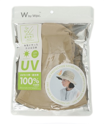 JOIN PARK 【Wpc.】UVカットサファリハット【UVカット率100％ 遮光率100％ UPF50＋ 紫外線対策 洗濯機OK】_subthumb_11