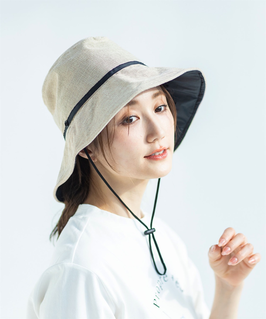 JOIN PARK 【Wpc.】UVカット接触冷感クロッシェハット【バケットハット 帽子 ハット つば部分 完全遮光100％＆完全UVカット100％生地 UPF50+ あご紐付き 日焼け対策 紫外線対策】_sub_8