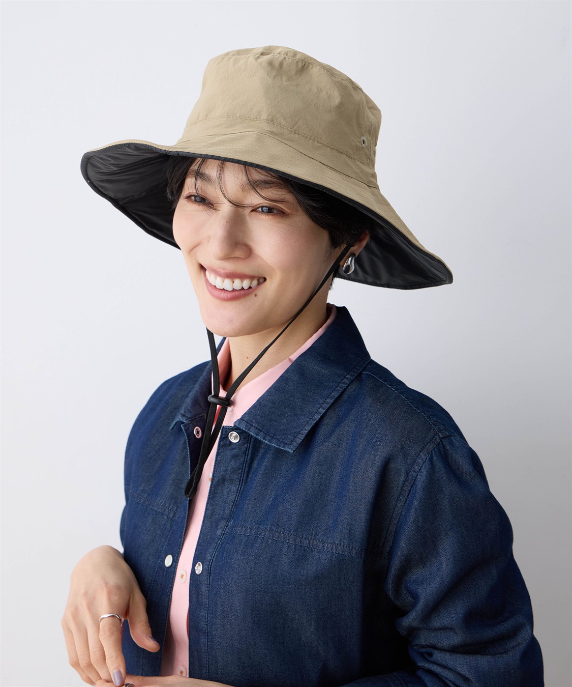 JOIN PARK 【Wpc.】UVカット接触冷感つば広サファリハット_sub_9