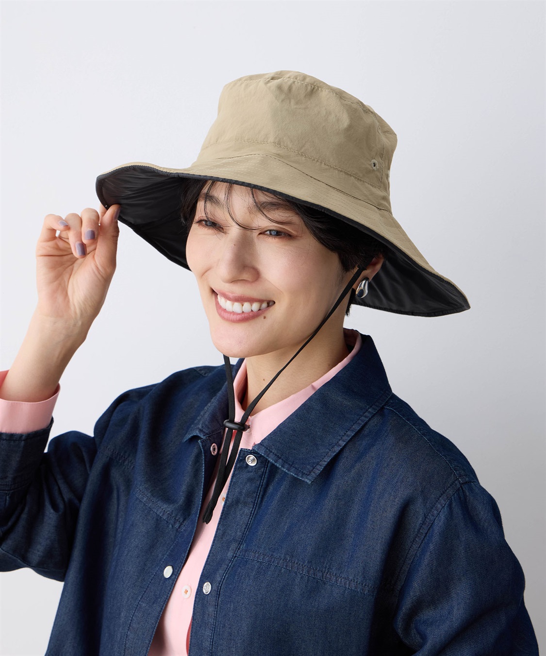 JOIN PARK 【Wpc.】UVカット接触冷感つば広サファリハット_sub_11