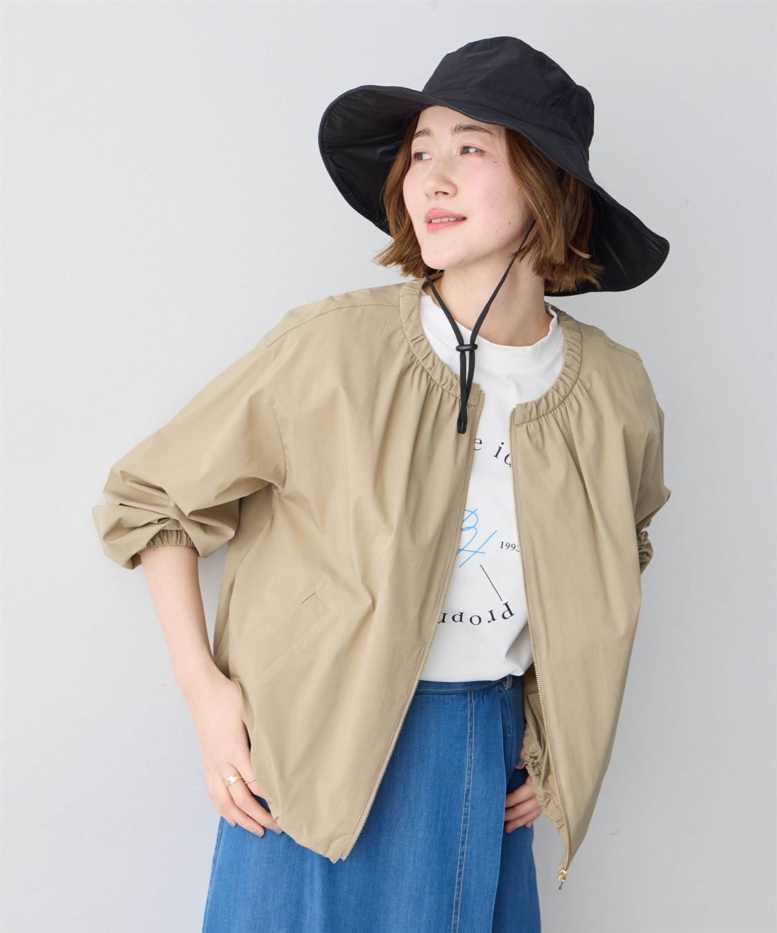 JOIN PARK 【Wpc.】UVカット接触冷感つば広サファリハット_sub_13