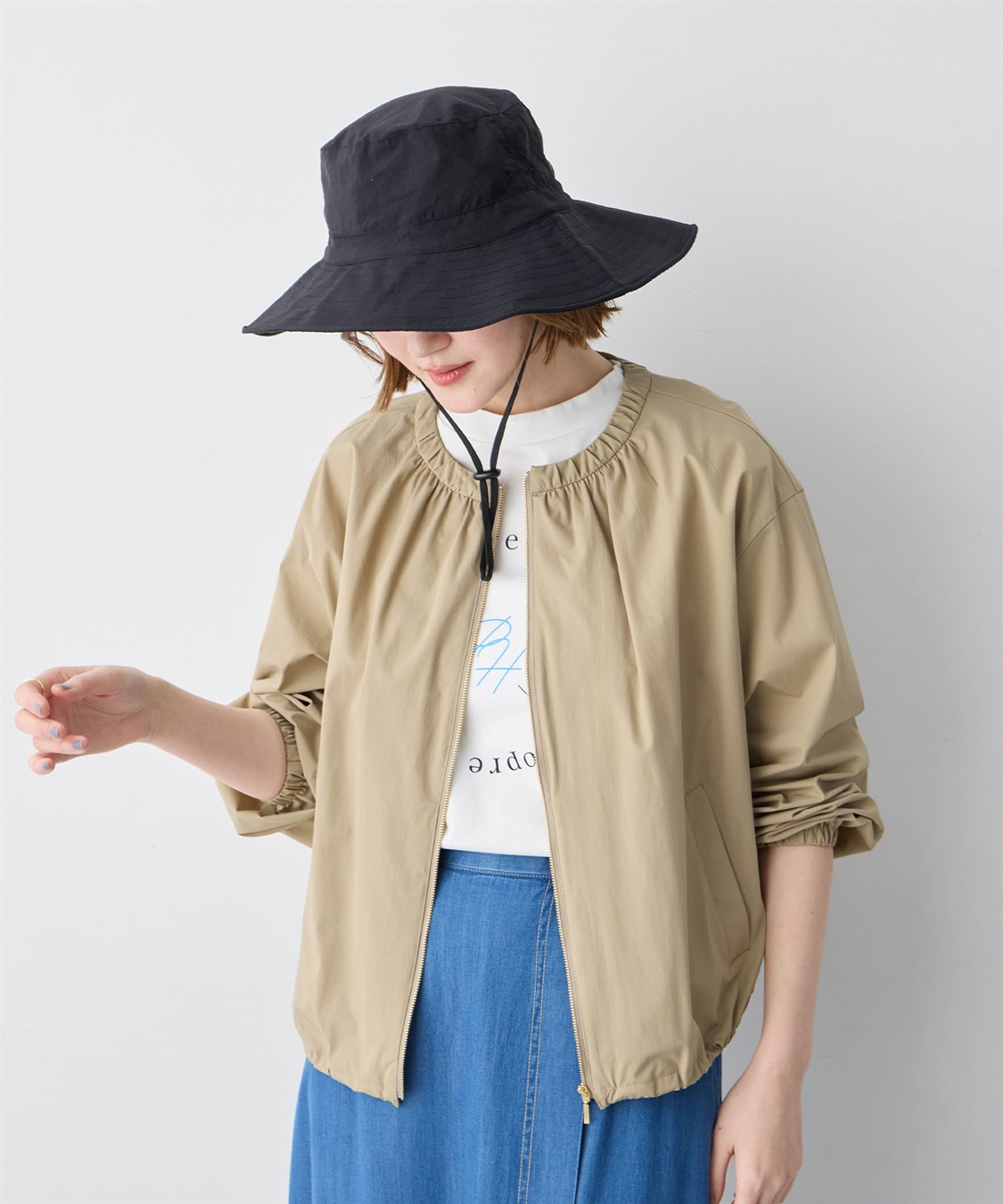 JOIN PARK 【Wpc.】UVカット接触冷感つば広サファリハット_sub_14