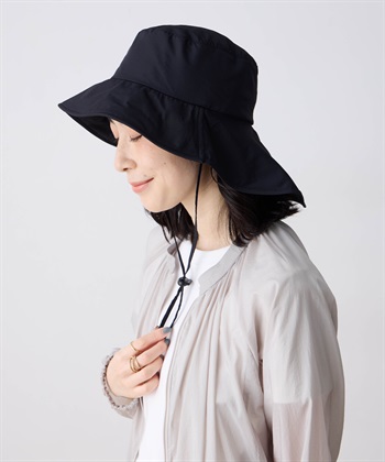 JOIN PARK 【Wpc.】UVカット接触冷感コンパクトエアリーハット【超軽量55g 帽子 ハット つば部分 完全遮光100％＆完全UVカット100％生地 UPF50+ あご紐付き 調整可能 日焼け対策 紫外線対策】_subthumb_7