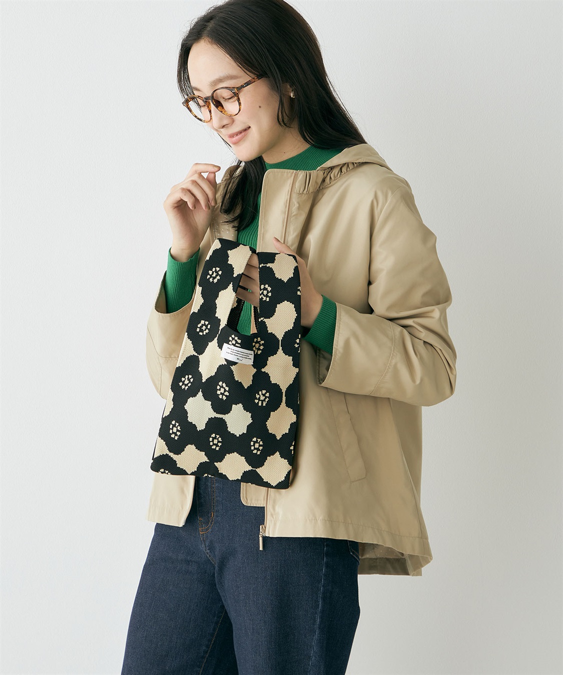 WPC.ニットトートバッグ JOIN PARK｜クロスプラス公式通販サイト