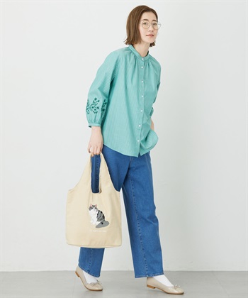 BTS JIN コーデュロイトートバッグ（ピンク）➁ BTS JIN