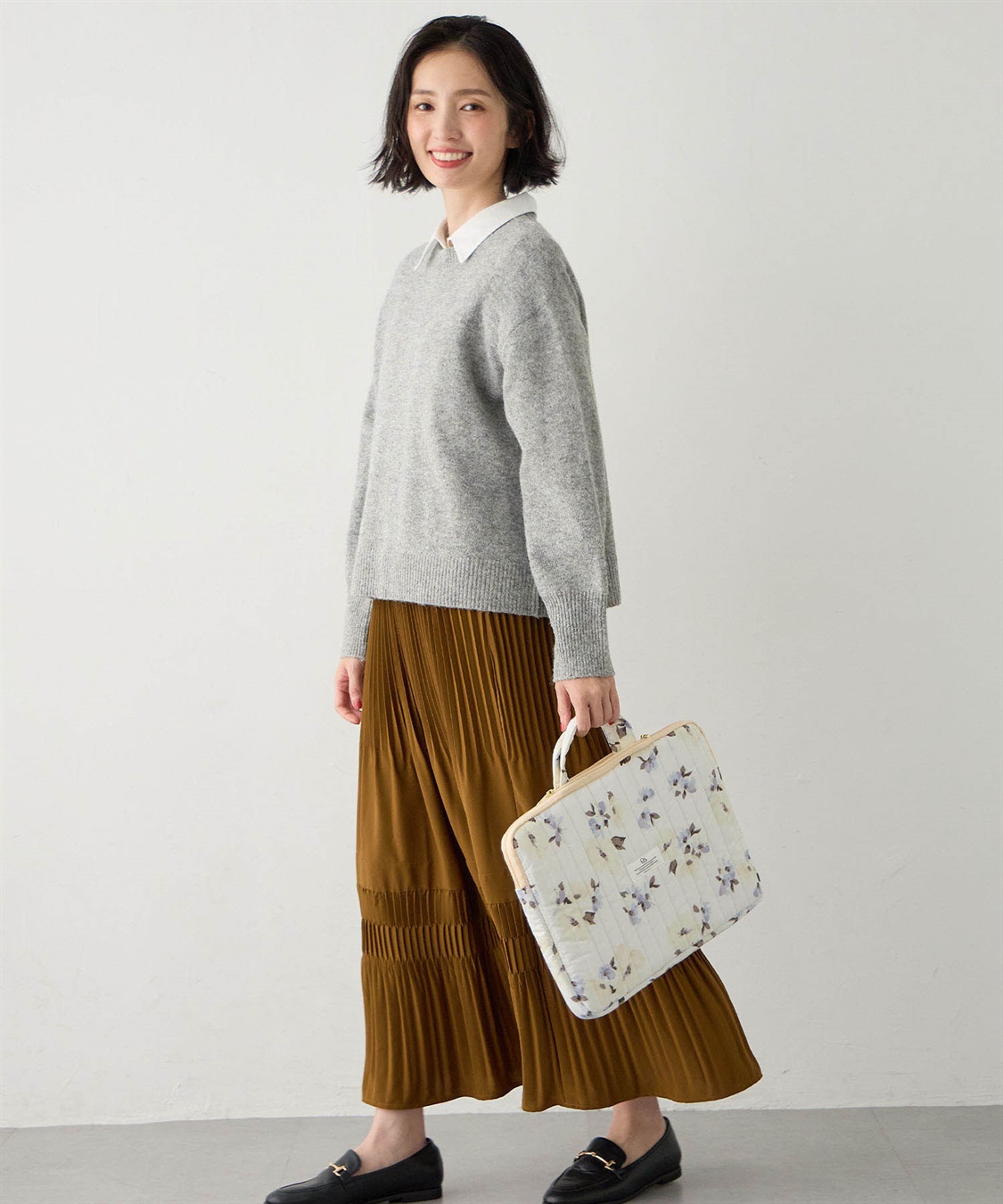 Wpc.】キルティングPCケース(Lサイズ)【はっ水】 JOIN PARK｜クロス