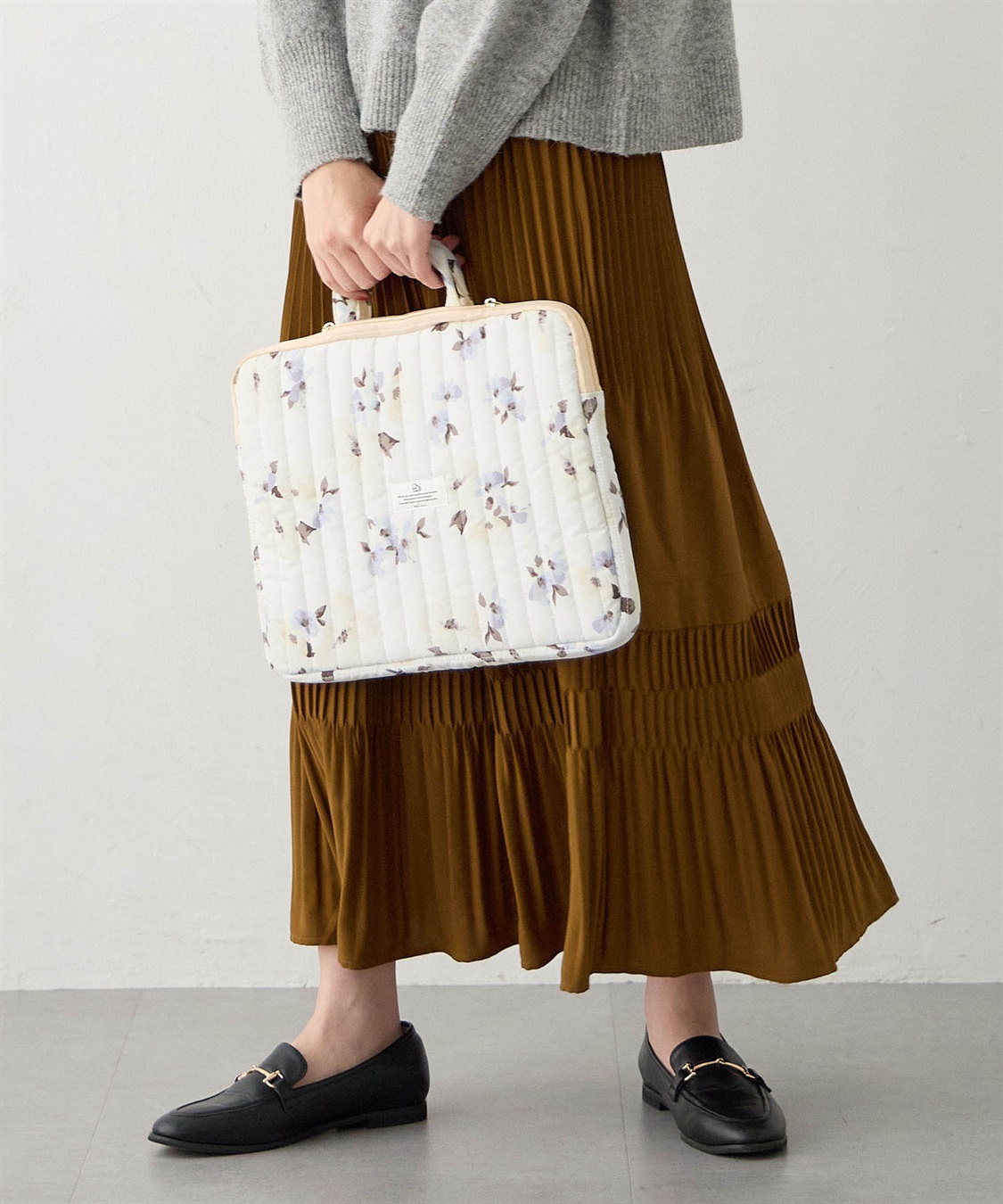 Wpc.】キルティングPCケース(Lサイズ)【はっ水】 JOIN PARK｜クロス