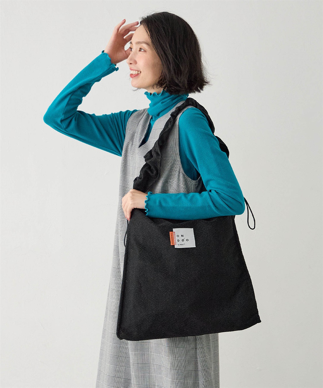 Wpc.】ONDOOシャーリングドロストトートバッグ JOIN PARK｜クロス