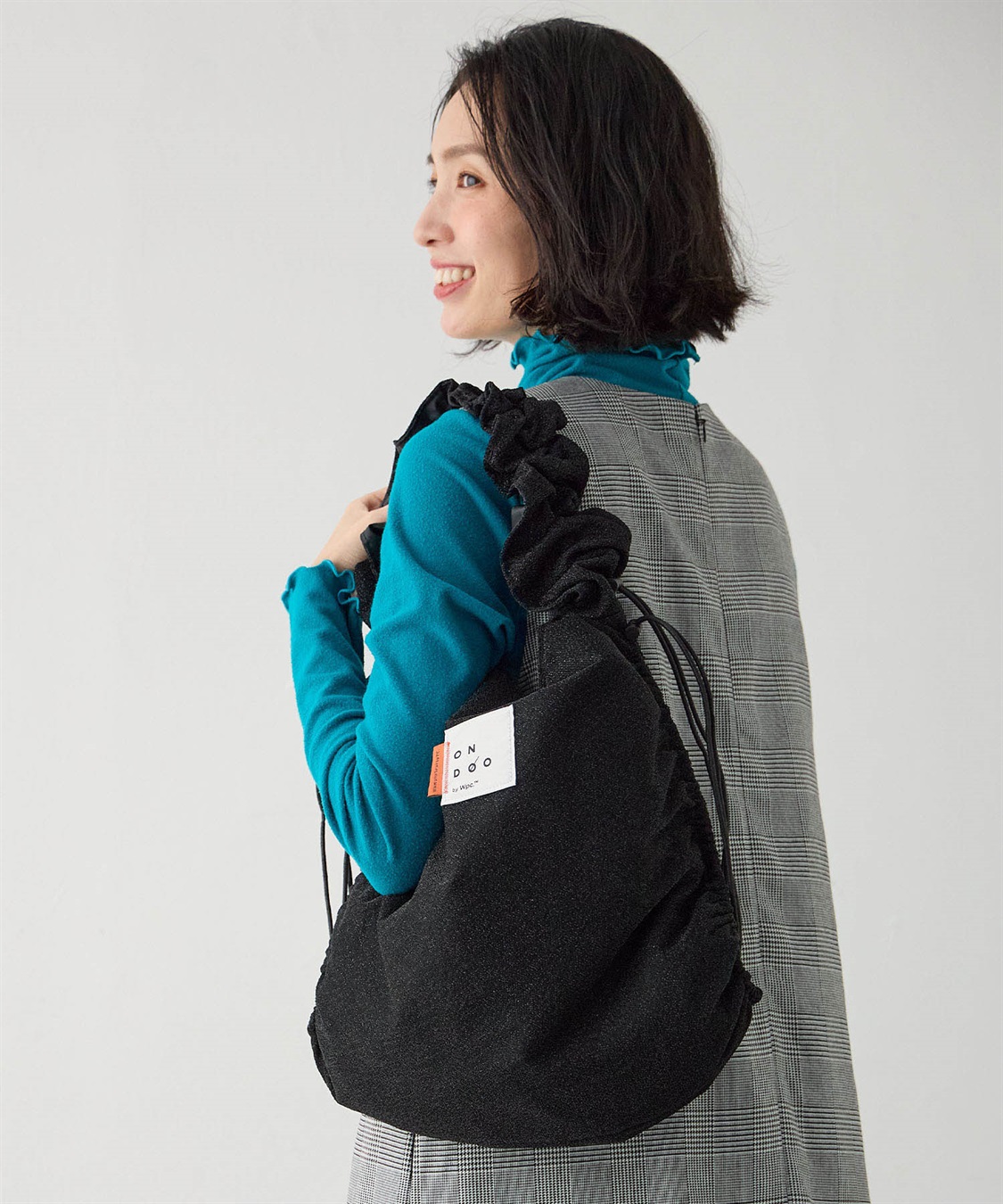 Wpc.】ONDOOシャーリングドロストトートバッグ JOIN PARK｜クロス